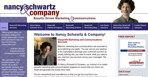 NancySchwartz.com Redesigned & Built on WordPress by RLH Creative
