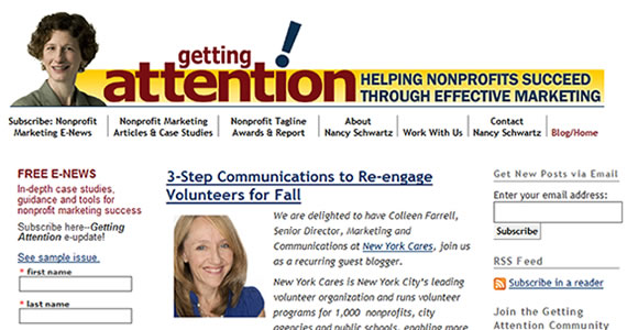 The Move from Typepad to WordPress: GettingAttention.org Takes the Leap